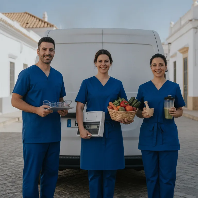 Dietista equipo en La Linea de la Concepcion
